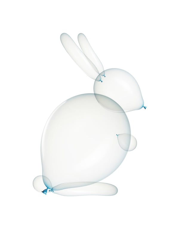 Cassandra C. Jones, Balloon Bunny, 2022