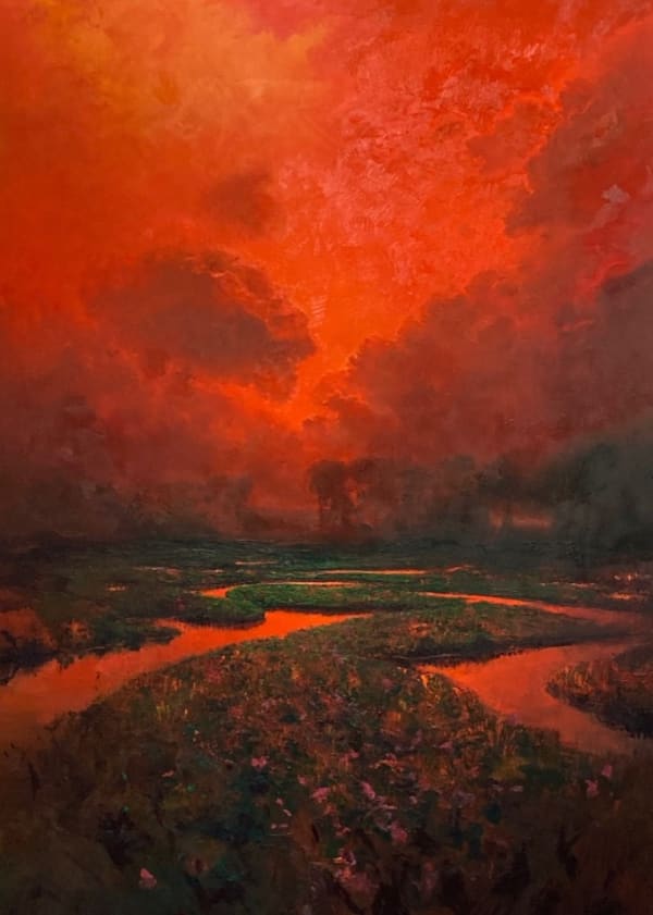 Wilhelm Neusser, Red Marsh (2308), 2023