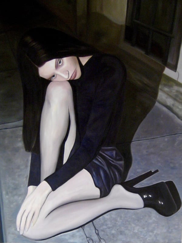 Tallulah Dirnfeld, The Night Isn’t Dark The World Is Dark Stay With Me a Little Longer , 2025