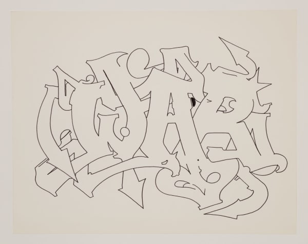 Phase 2 War, ca. 2015 ink and marker on paper 11 x 14 in. 27.9 x 35.6 cm