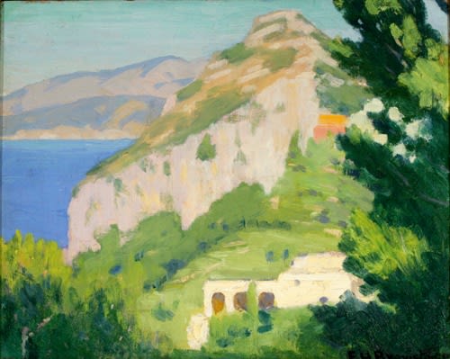 Salto Di Tiberio, Capri, 1921