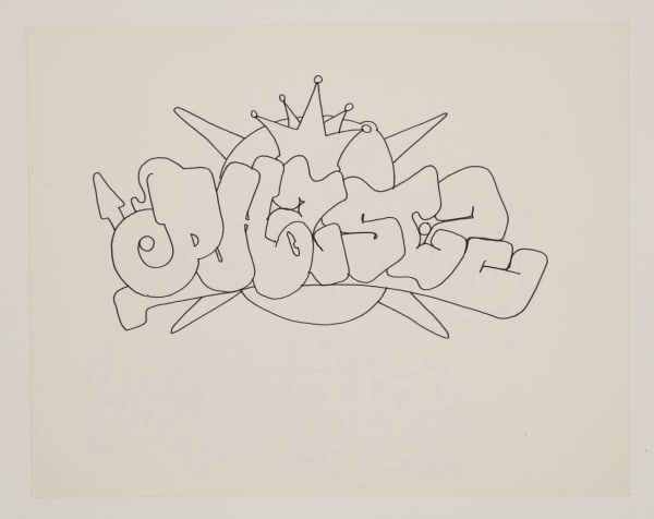 Phase 2 PHASE 2 Logo, ca. 2015 Marker on paper 11 x 14 in. 27.9 x 35.6 cm