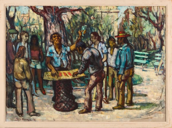 Cards in the Park , 1971