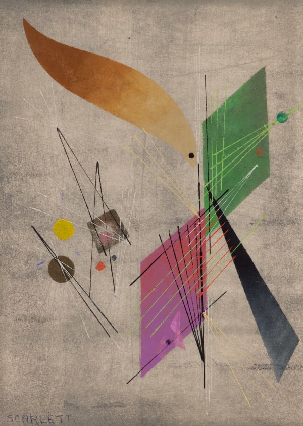 Rolph Scarlett, Untitled 7, ca. 1949