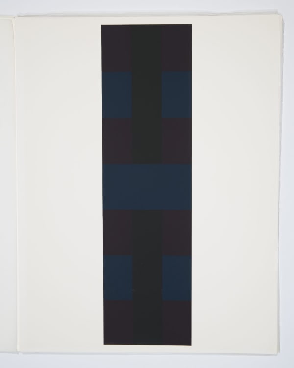 Ad Reinhardt Wadsworth Atheneum Portfolio (10 screenprints #2), 1966 Silkscreen, ed. 63/250 22 x 17 in 55.9 x 43.2 cm