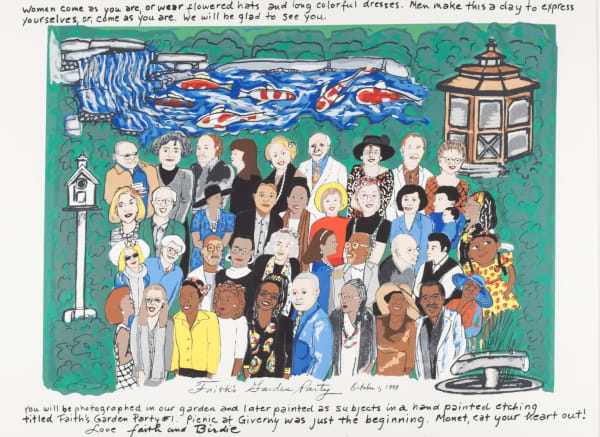Faith's Garden Party #1, 2001