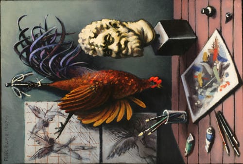 Satyr with Cock and Angels, 1967-69