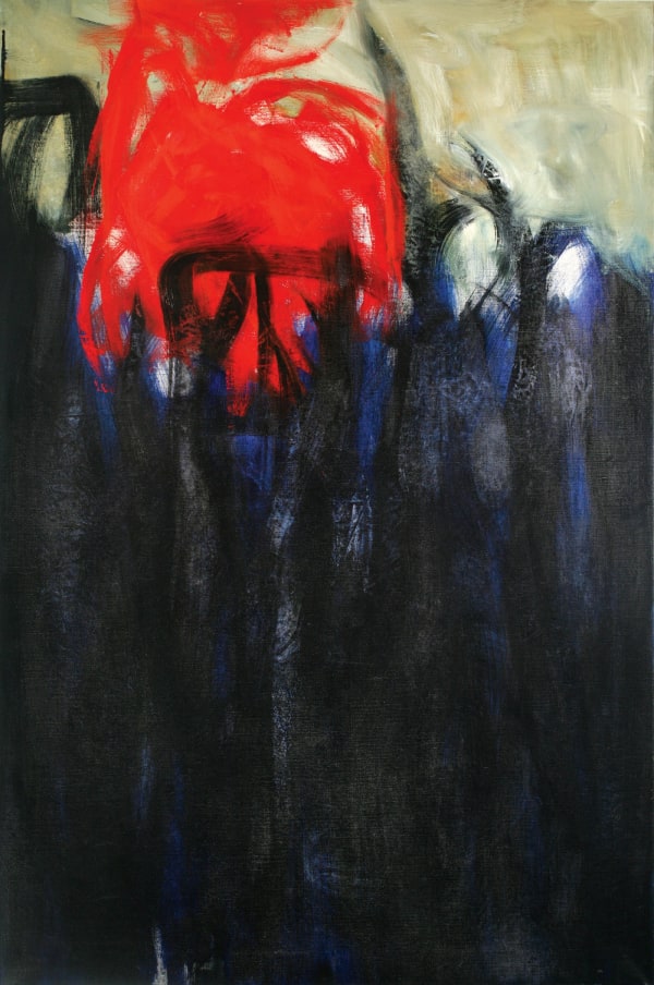 Untitled (Columns of Fire), 1956