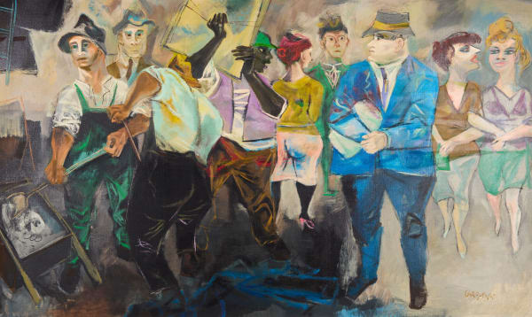 Street Scene, 1950