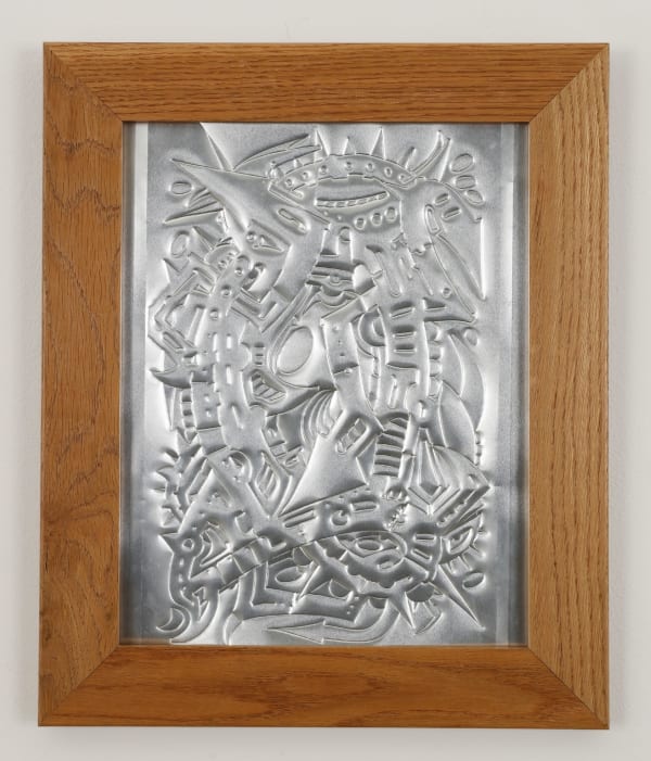 Phase 2 Untitled Engraving 1, 2010 Metal engraving 14 1/4 x 11 in. 36.2 x 27.9 cm Notes: Frame: 17.25 x 14.25 in.