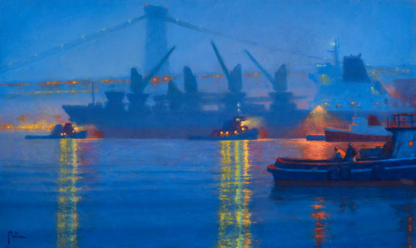 Fog Bound, East River, 2018