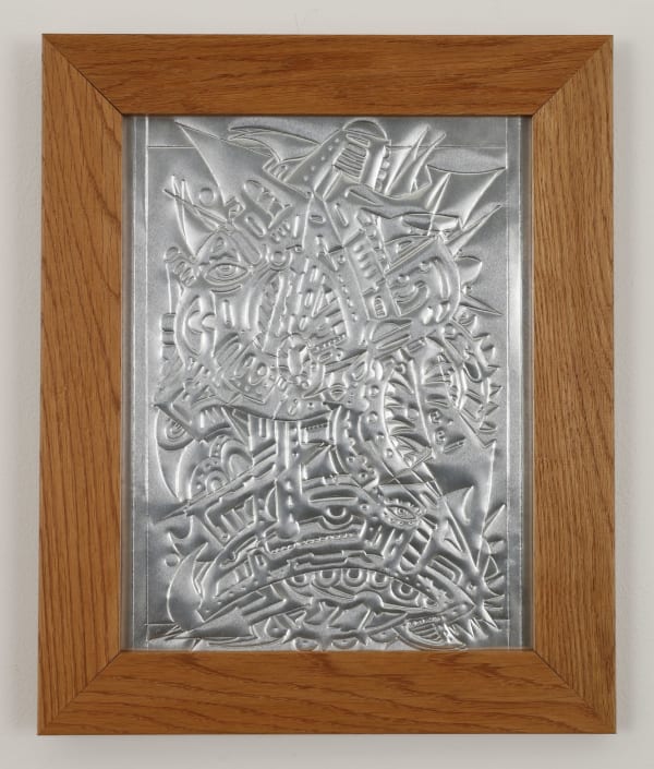 Phase 2 Untitled Engraving 3, 2010 Metal engraving 14 1/4 x 11 in. 36.2 x 27.9 cm Notes: Frame: 17.25 x 14.25 in.