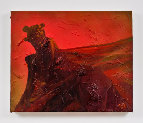 Summer Girl, 2025 by Chinemerem Eme Omeh, Nigerian figurative painter capturing youth and resilience, contemporary art at ACA Galleries Chelsea NYC.