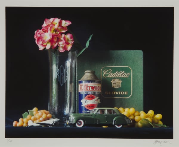 Mum's Vase with My 1941 Cadillac Fleetwood, 1/10, 2012