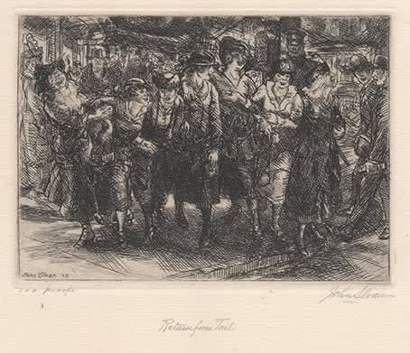 Return from Toil, 1915