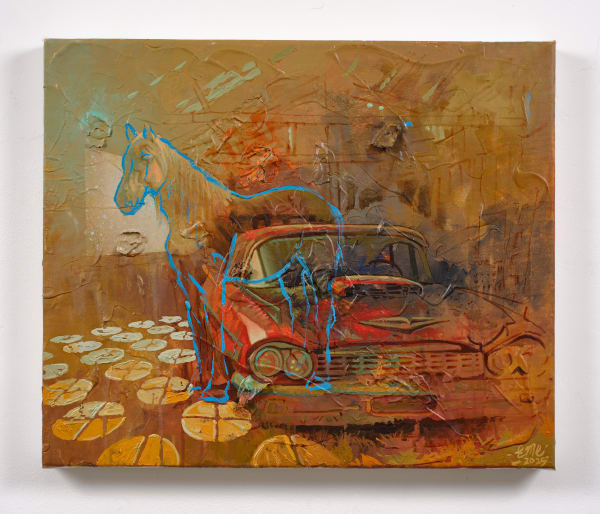 Windows of Tomorrow, 2025 by Chinemerem Omeh, contemporary Nigerian figurative painting reflecting transformation and hope, Chelsea art exhibition NYC.