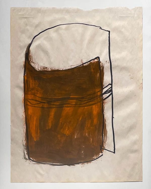 untitled sketch (orange and black)