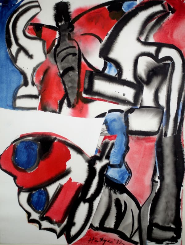 Grace Hartigan, Broken Hammer with Butterfly, 1972