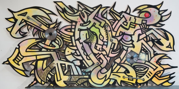 Phase 2 Untitled 3, 2010 Acrylic on Board 47 1/2 x 96 in. 120.7 x 243.8 cm