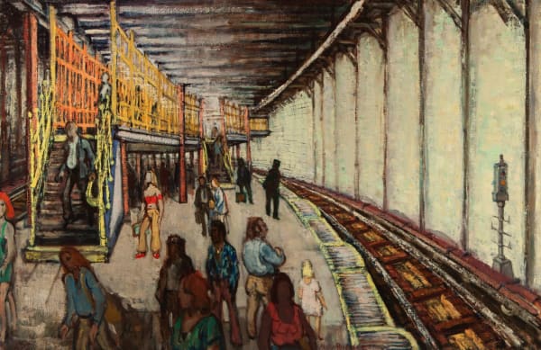Union Square Station II, (Downtown), 1976