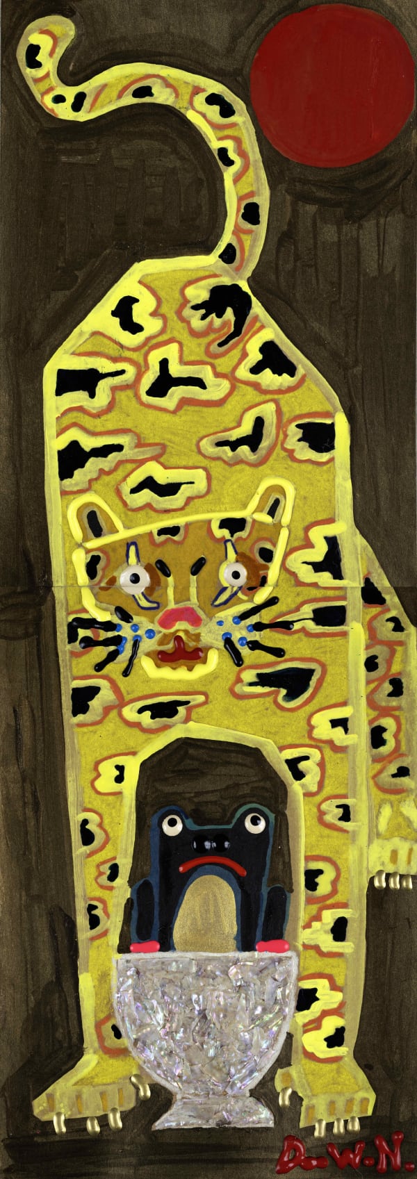 The Leopard and the Frog in a Bowl