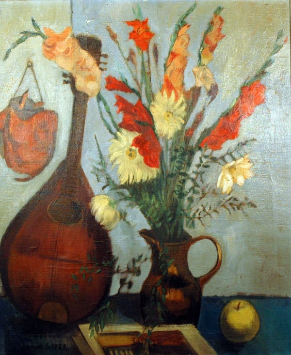 Mandolin & Vase