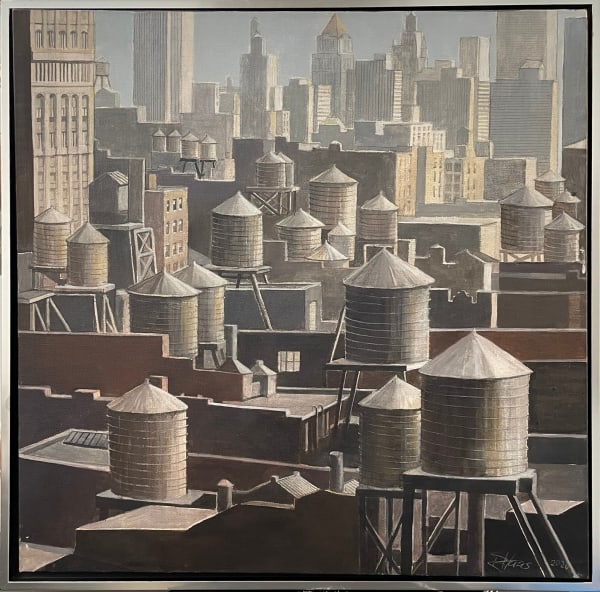 Lower Manhattan Water Towers, 2024
