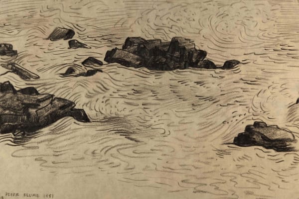 Study for Crashing Surf (B), 1981