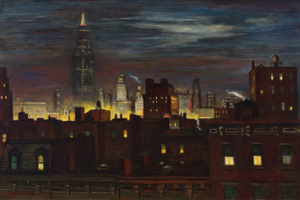 Night in Manhattan, 1936