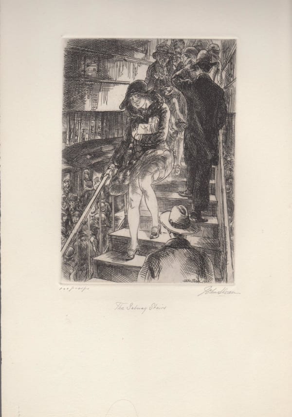 Subway Stairs, 1926