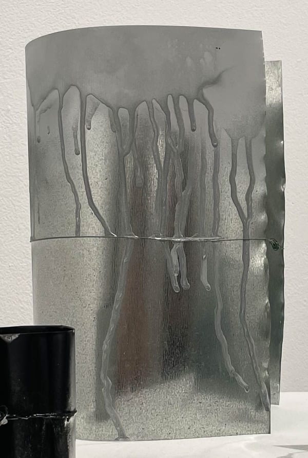 untitled sculpture (big silver)