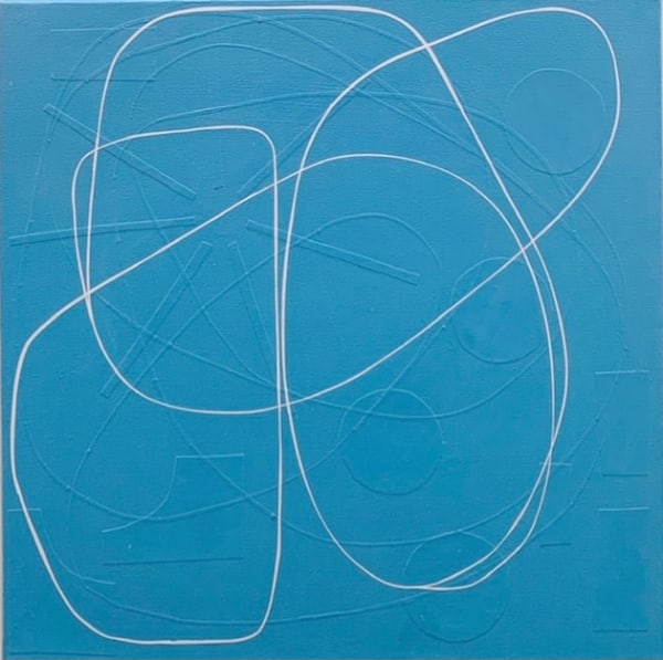 Maura Segal, Blue/White Study #4