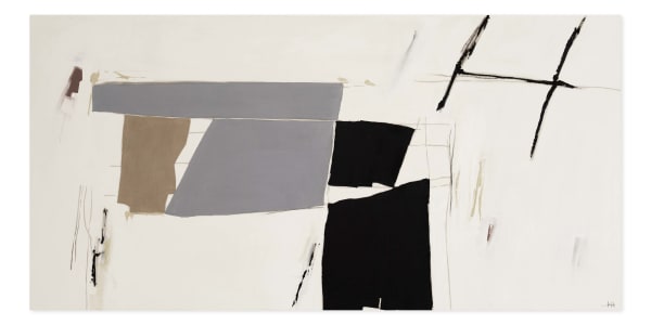 Holly Addi Bord de l’Océan Acrylic on Canvas 36" x 72"