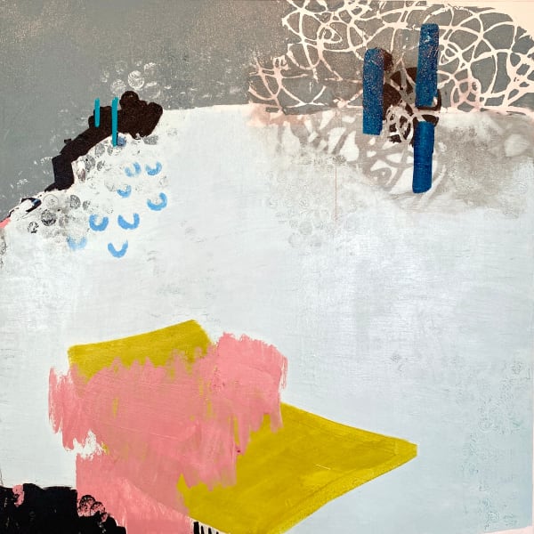 Madeline Denaro Things That Go Bump in the Day Synthetic Polymer on Canvas 36" x 36"