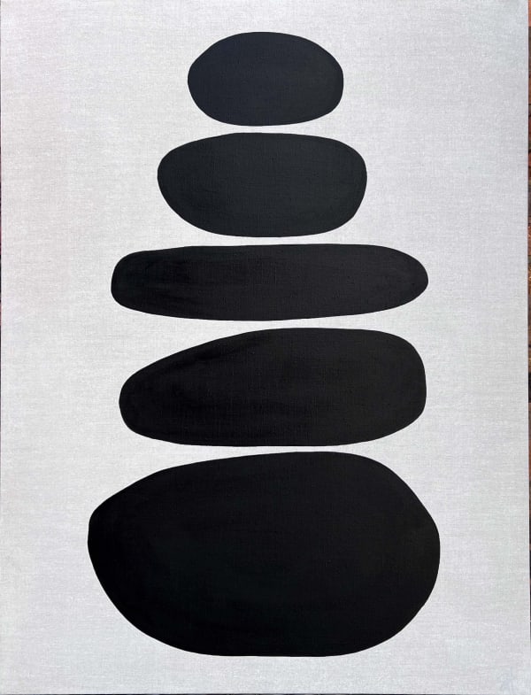 Stephanie Henderson, Floating Cairn Organic Black