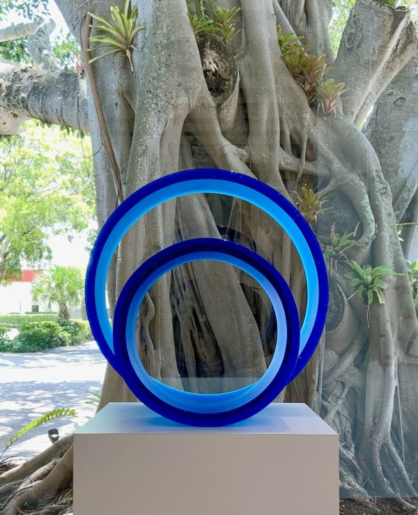 Brian Usher, Circle - Royal Blue