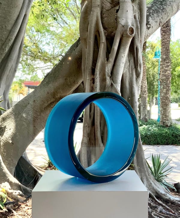 Brian Usher, Circle - Ocean Blue