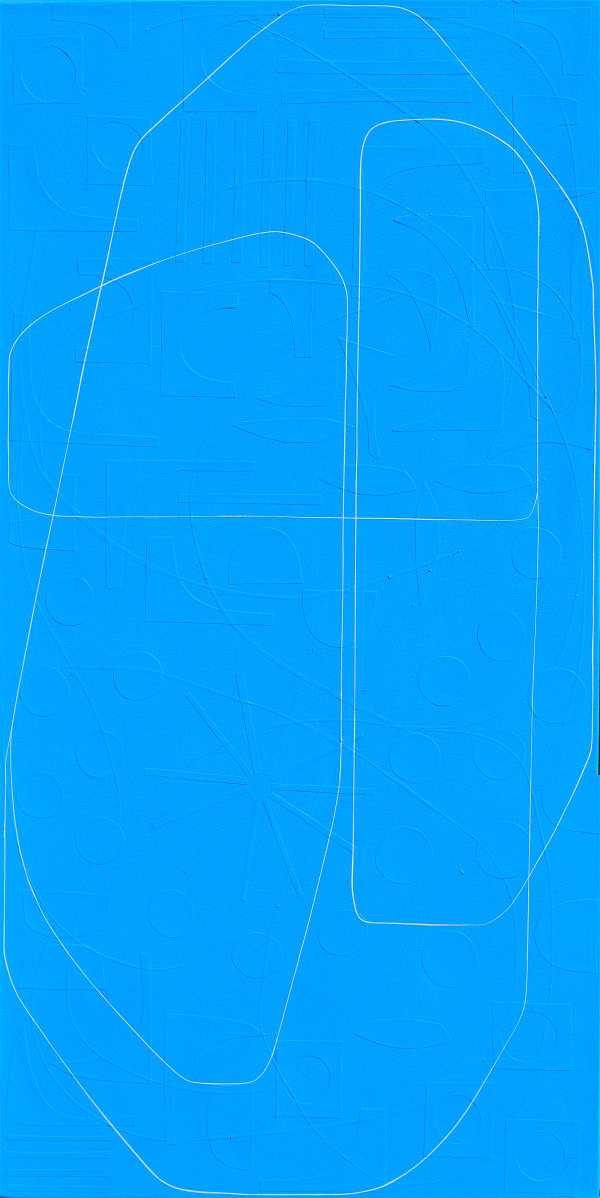 Maura Segal, Blue Snowcone 2