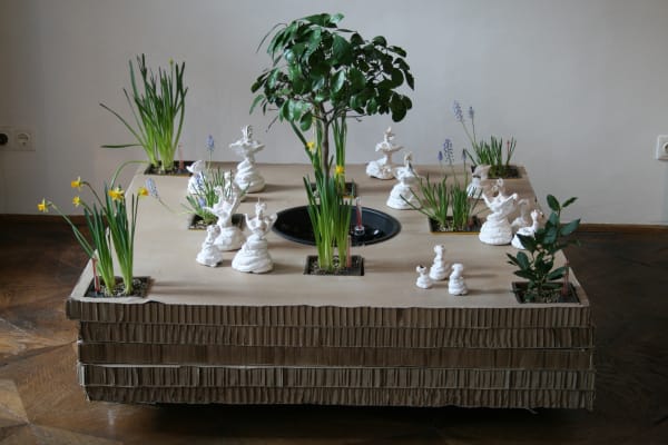 Marina Blanca , Table with Figures, 2013