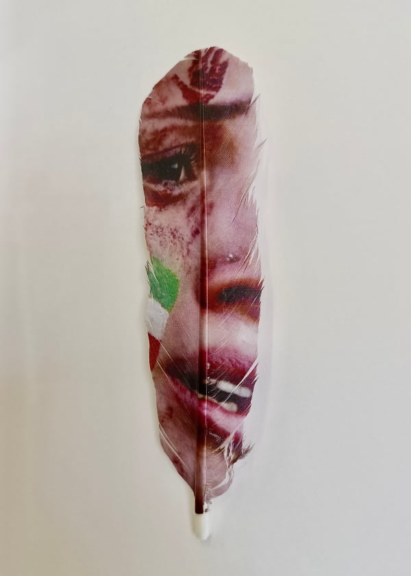 Avelino Sala, The end of History (post resistance) Protest Mahsa Amini II, 2024