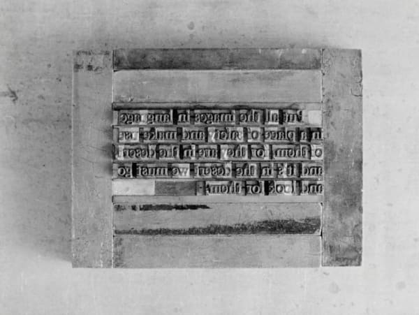 Bouchra Khalili, The Typographer, 2019