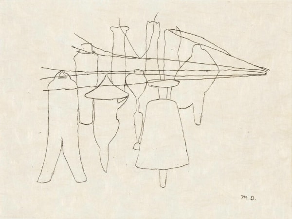 Marcel Duchamp, The Nine Mould Malic. The Large Glass and Related Works series, 1965