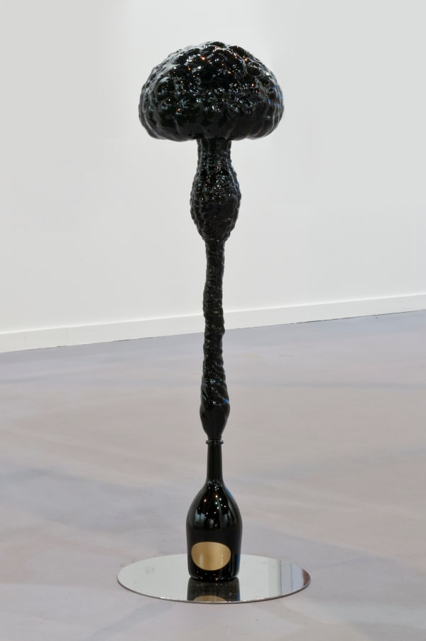 Eugenio Merino, Celebrating Destruction (botella Ruinart), 2020