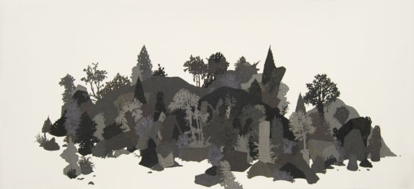 Abdelkader Benchamma, Paysage de Nuit, 2010