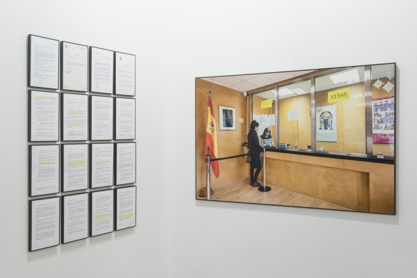 Núria Güell, Apátrida (installation), 2015