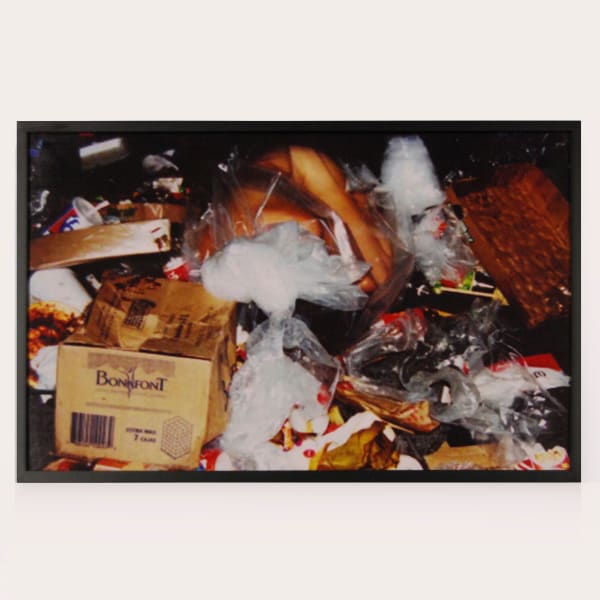 Regina José Galindo, No perdemos nada con nacer, 2000