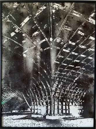 Nicolas Daubanes, L'incendie de la caserne Rochambeau, place forte de Mont-Dauphin, 2024