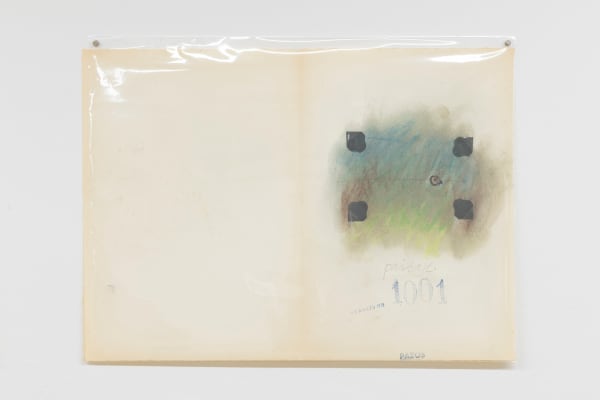 Carlos Pazos, Láminas para iluminar (paisaje 1001), 1973