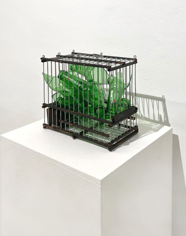 Kendell Geers, Trebuchet (After Duchamp), 2025