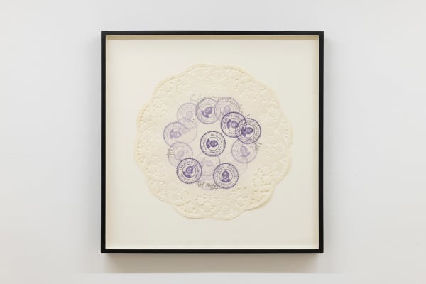 Endre Tót, Stamps instead of coke, 1971